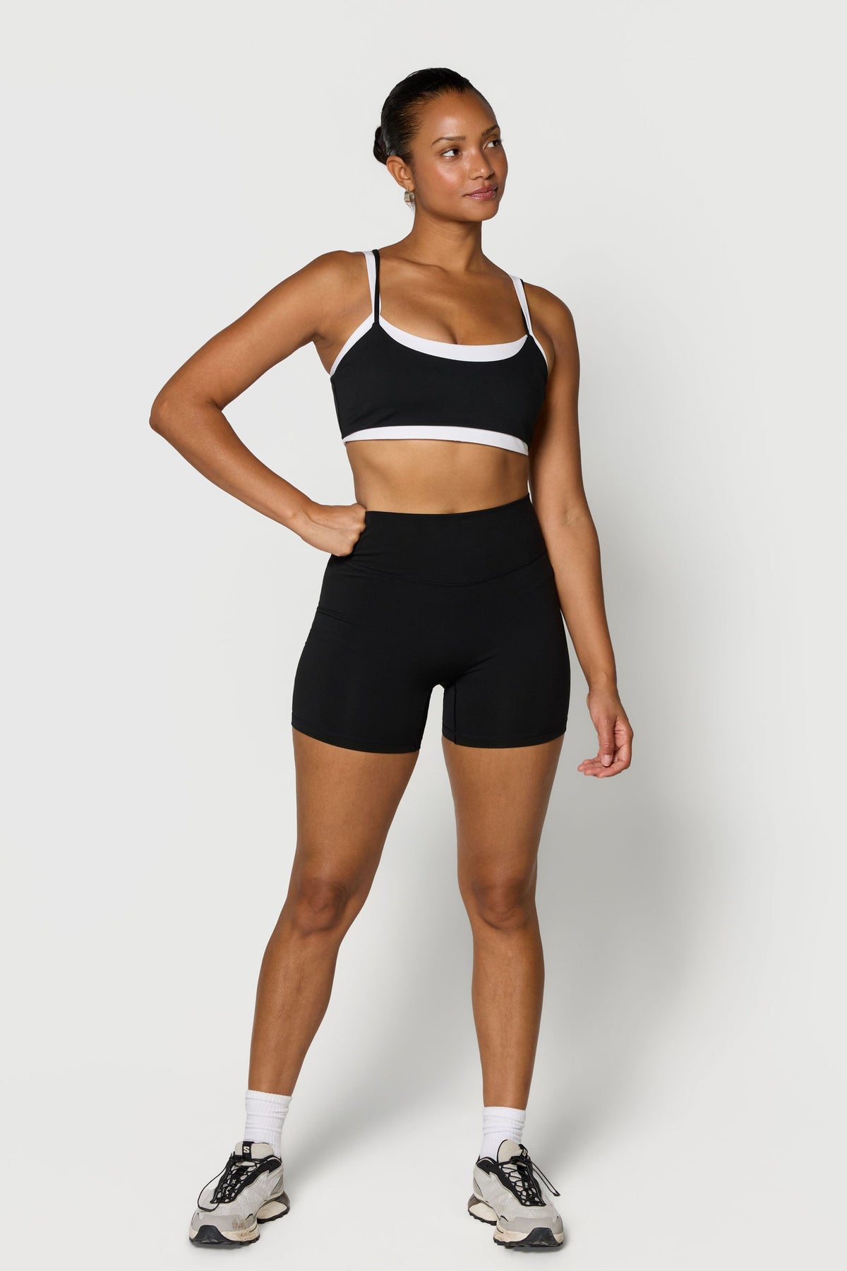 Layered Bra - Black