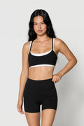 Layered Bra - Black
