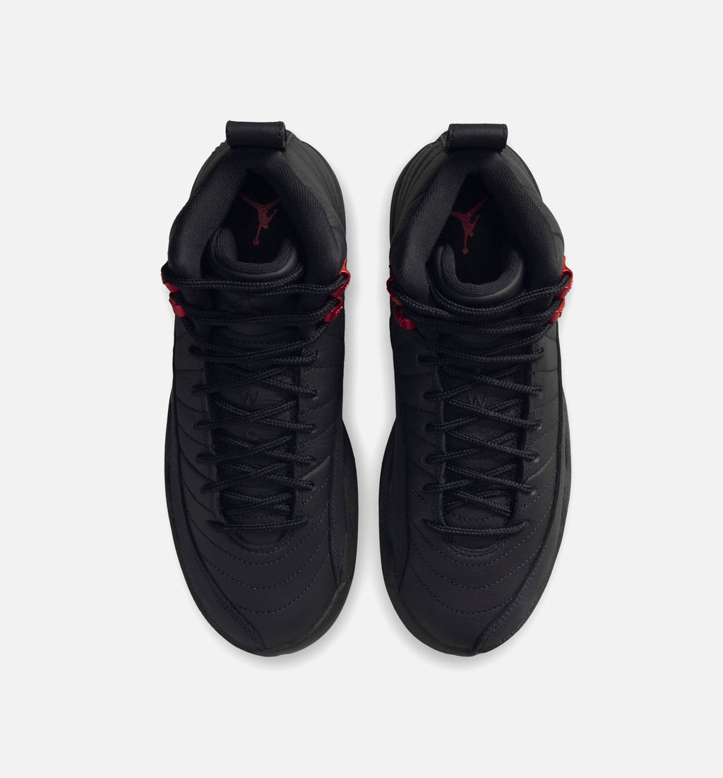 Air Jordan 12 Retro "Bloodline" Big Kids' Shoe – Black/Varsity Red