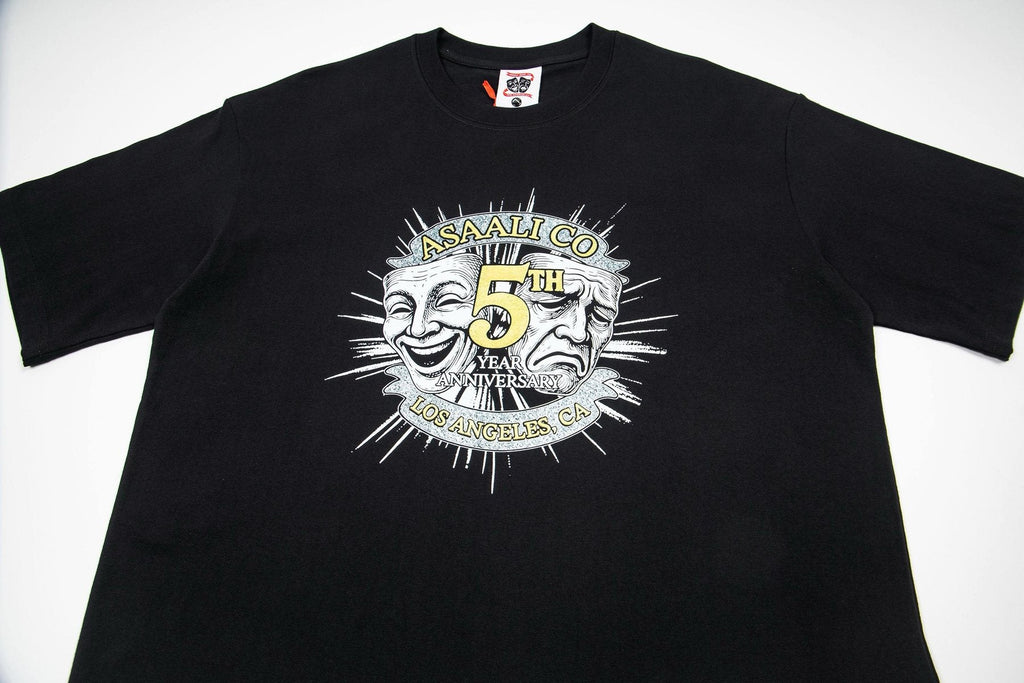 ASAALL Theatrical Mask Graphic T-Shirt