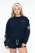 Camp Crewneck - Navy